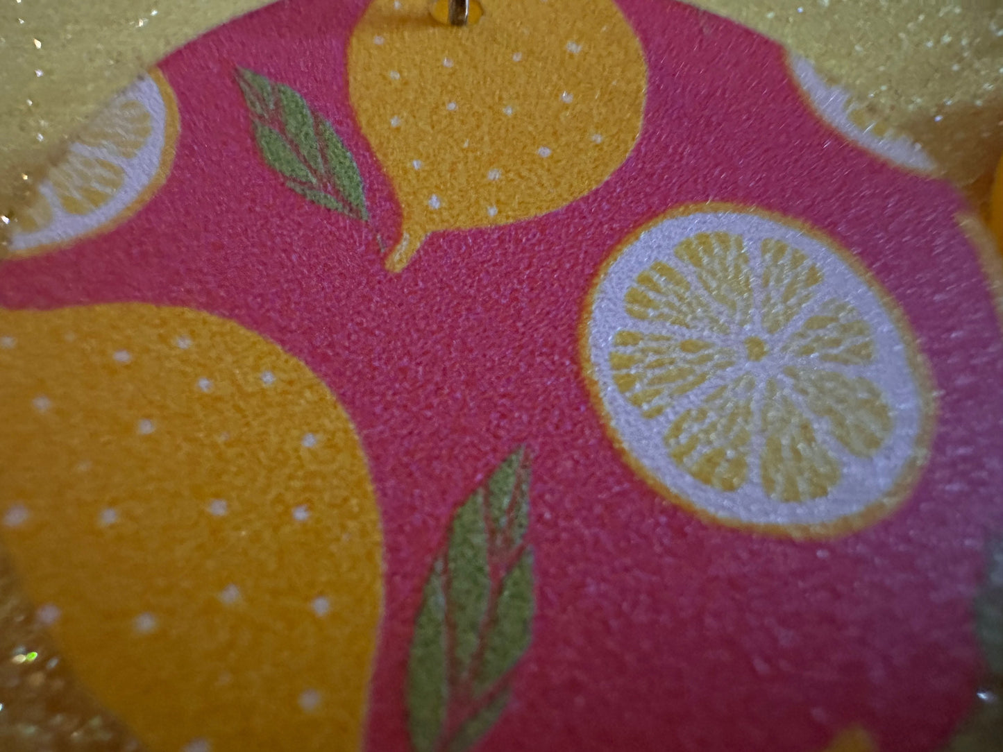 Cute Lemon Earrings: Laser Cut Acrylic Lemons, Mini Lemons, Fruit, Citrus, Food, When Life Gives You Lemons, Best Gifts for Her/Him/Them