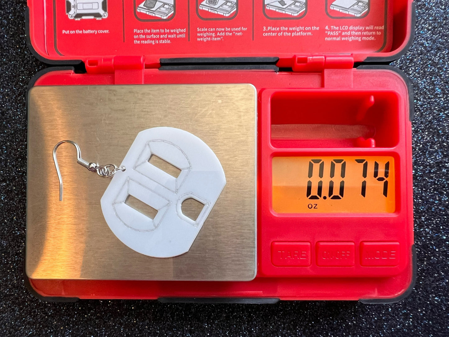 Cute Socket Earrings: Laser Cut Acrylic Sockets, Electricity, Electrical, Appliances, Best Gifts for Her/Him/Them
