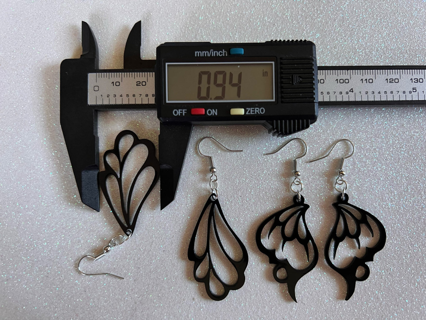 Dainty Butterfly Wing Earrings: Laser Cut Acrylic Butterflies, Summer, Monarch, Insects, Bugs, Best Gifts for Her/Him/Them