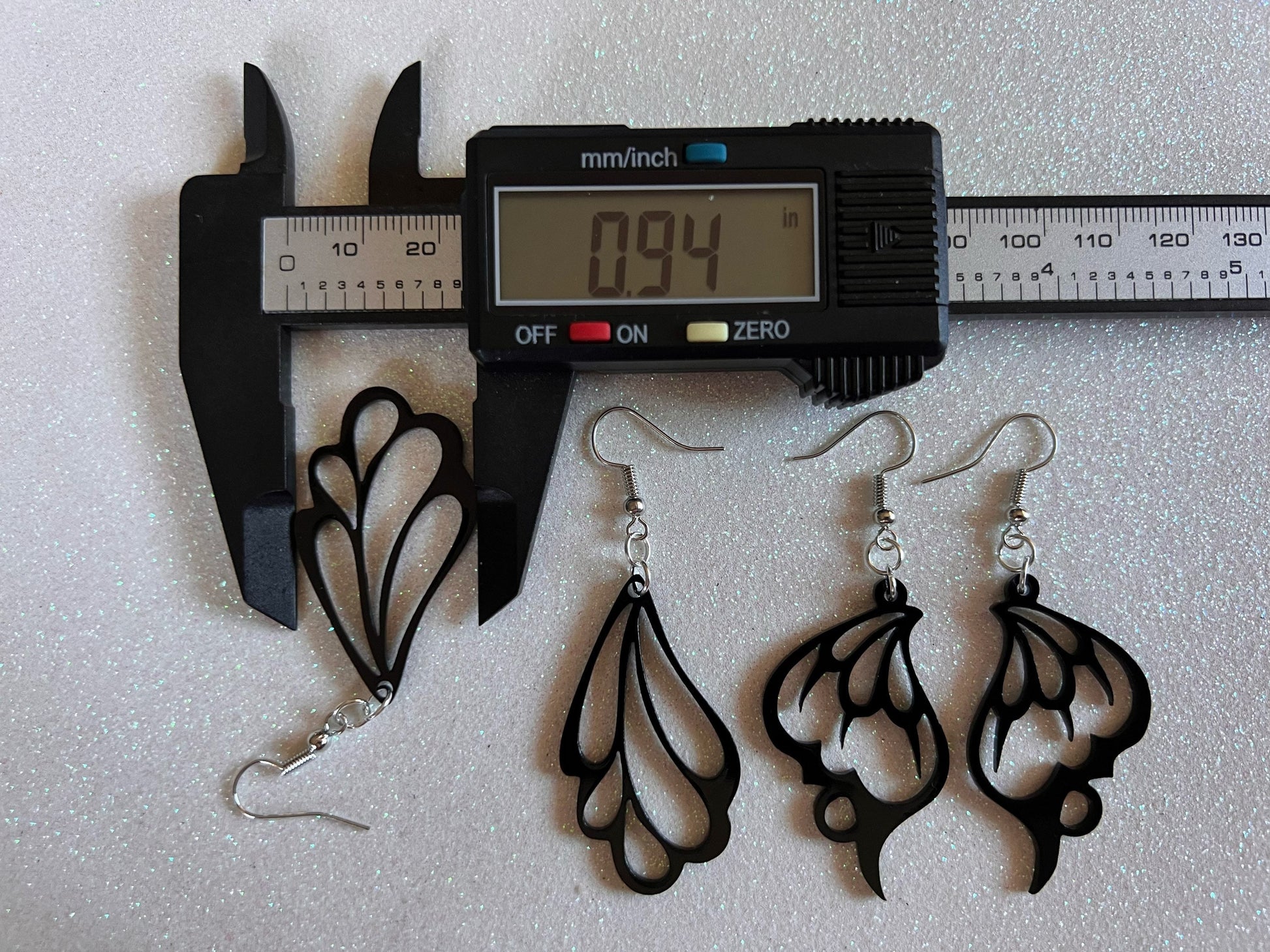 Dainty Butterfly Wing Earrings: Laser Cut Acrylic Butterflies, Summer, Monarch, Insects, Bugs, Best Gifts for Her/Him/Them