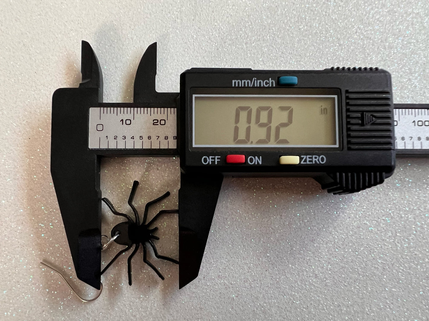 Dainty Spider Earrings: Laser Cut Acrylic Spiders, Halloween, Holiday, Insect, Bug, Horror, Scary, Spooky, Best Gifts for Her/Him/Them