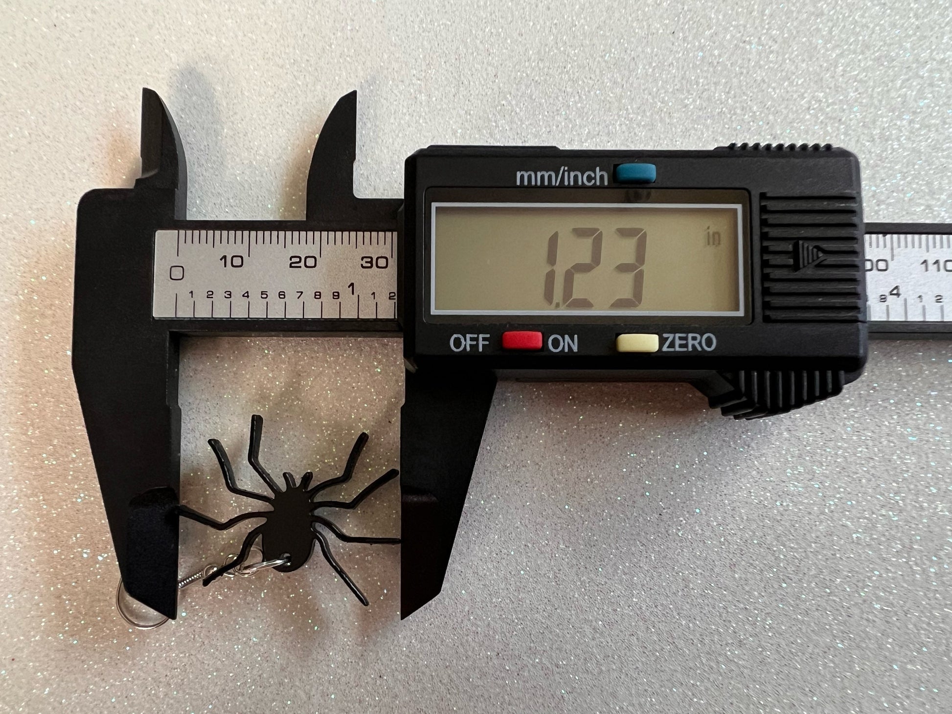 Dainty Spider Earrings: Laser Cut Acrylic Spiders, Halloween, Holiday, Insect, Bug, Horror, Scary, Spooky, Best Gifts for Her/Him/Them