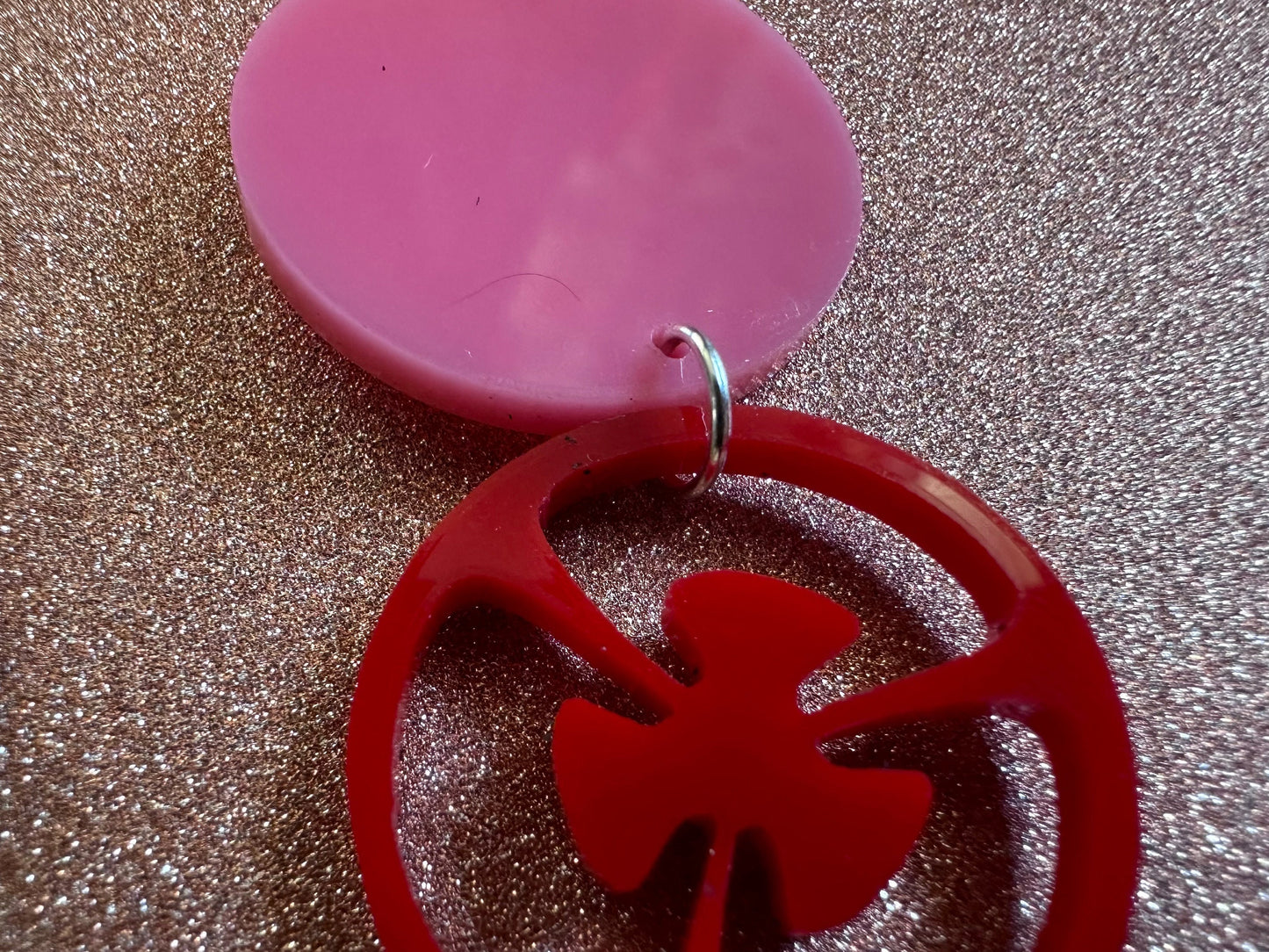 Deconstructed Sandwich Earrings: Laser Cut Acrylic Sammich, Food, Tomato, Cheese, Ham, Slices, Food Earrings, Best Gifts for Her/Him/Them