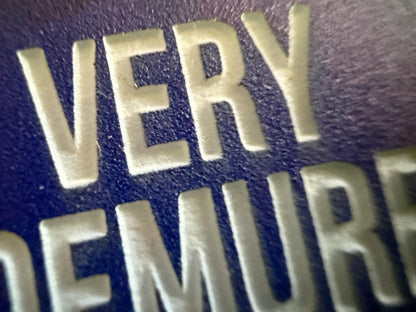 Demure Earrings: Laser Engraved Words, Very Demure, Very Mindful, Custom Words, Pop Culture, Novelty, Viral, Best Gifts for Her/Him/Them