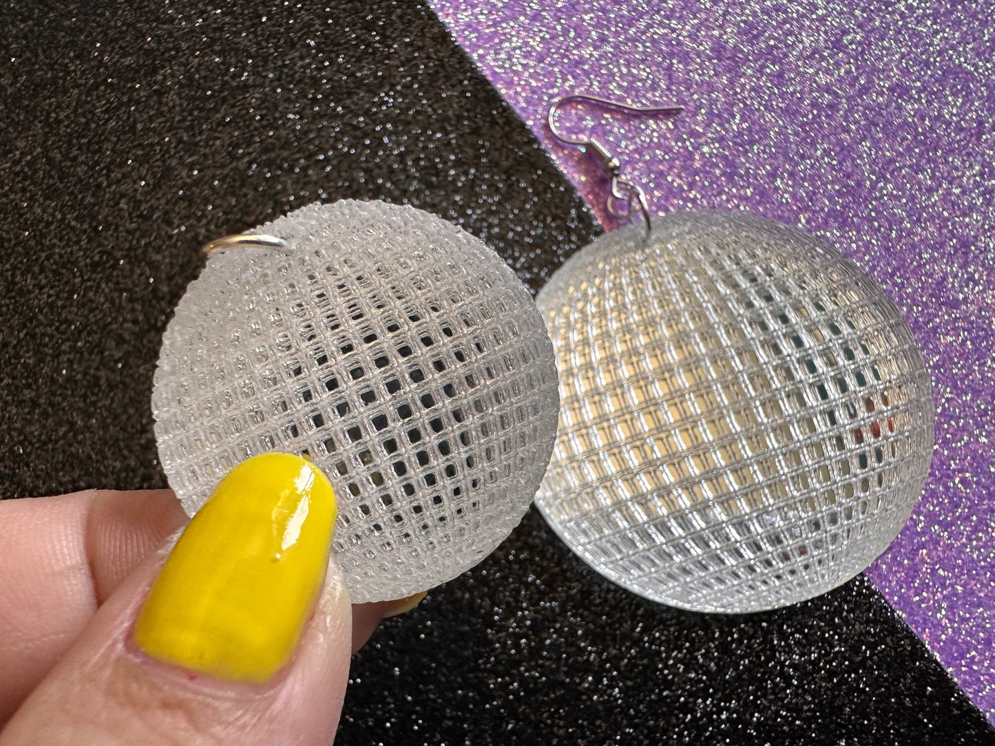 Disco Ball Earrings: Mirrored Laser Cut Acrylic Disco Balls, Music, Musical, Retro, Party, Celebrate, Best Gifts for Her/Him/Them