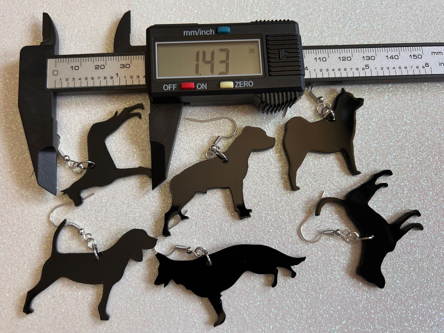 Dog Earrings (100+ Breeds): Laser Cut Acrylic Dogs, Canine, Labs, Pit Bull, Chihuahua, German Shepherd, Best Gift for Her/Him/Them