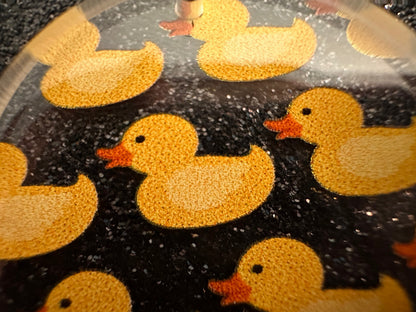 Ducky Earrings: Laser Cut Acrylic Ducks, Duckies, "Rubber" Duck Earrings, Bath Time, Ducks, Duckies, Animals, Bird, Gift for Her/Him/Them