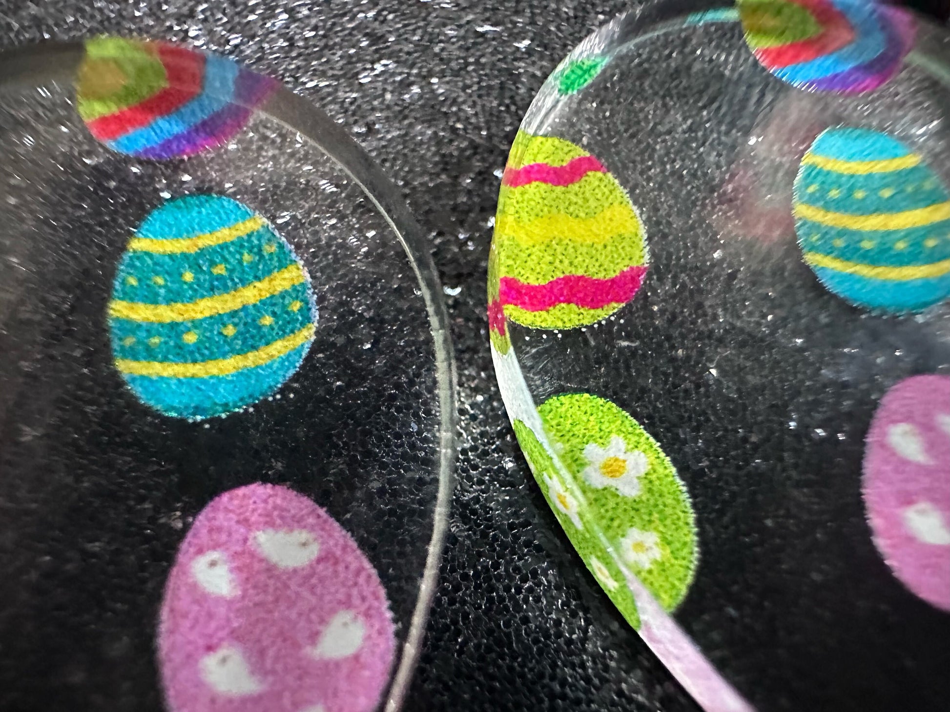 Easter Egg Earrings: Laser Cut Acrylic Earrings, Easter Eggs, Easter Bunny, Pysanky, Easter Colors, Rainbow, Best Gifts for Her/Him/Them