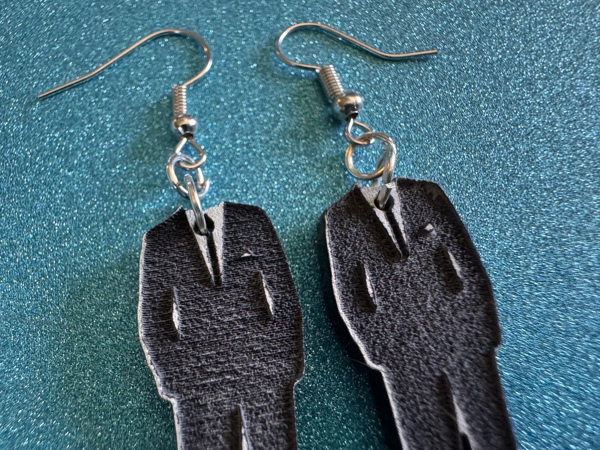 Fancy Suit Earrings: Laser Cut Acrylic Suit, Groom Gift, Formal Trousers, Pants, Suit & Tie, Novelty, Gag Gift, Best Gifts for Her/Him/Them