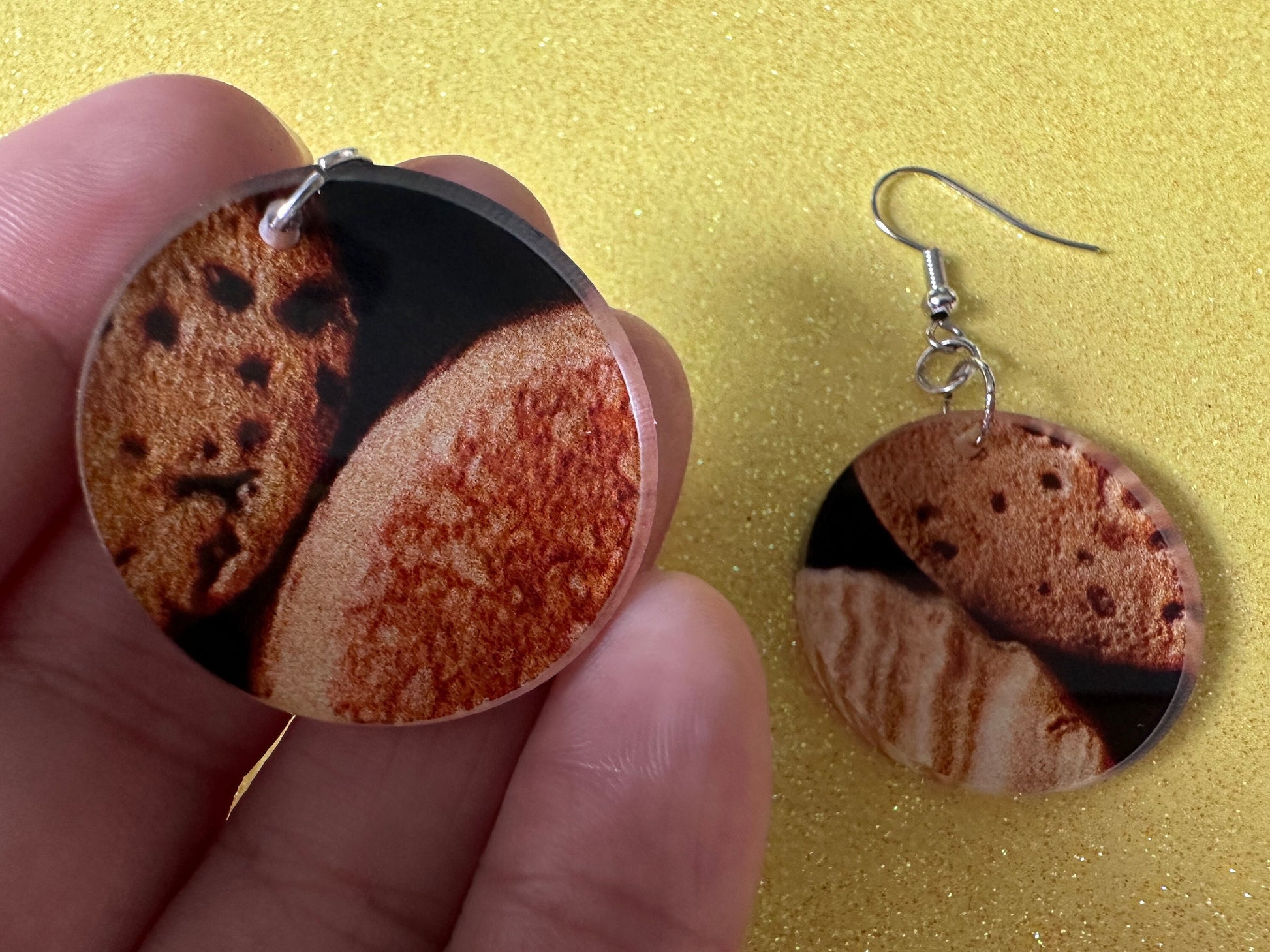 Faux Cork Earrings: Laser Cut Acrylic Cork Earrings, Acrylic Cork Print, Cork Design, Plastic Cork, Alcohol, Best Gifts for Her/Him/Them
