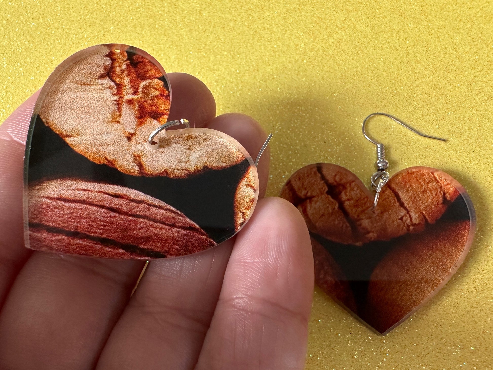 Faux Cork Earrings: Laser Cut Acrylic Cork Earrings, Acrylic Cork Print, Cork Design, Plastic Cork, Alcohol, Best Gifts for Her/Him/Them