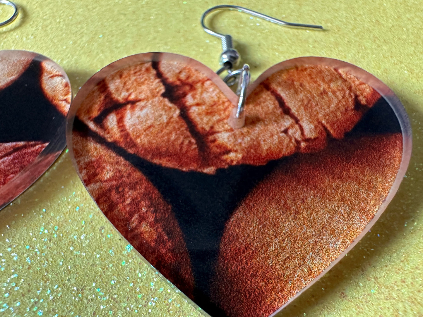 Faux Cork Earrings: Laser Cut Acrylic Cork Earrings, Acrylic Cork Print, Cork Design, Plastic Cork, Alcohol, Best Gifts for Her/Him/Them