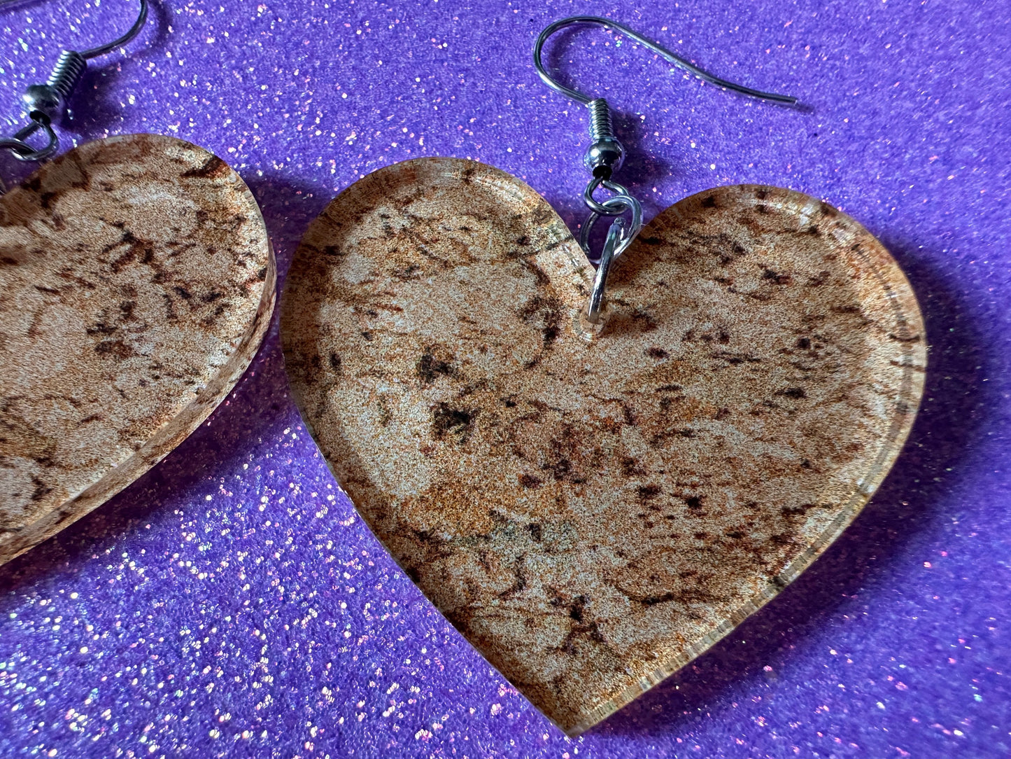 Faux Cork Earrings: Laser Cut Acrylic Cork Earrings, Acrylic Cork Print, Cork Design, Plastic Cork, Alcohol, Best Gifts for Her/Him/Them