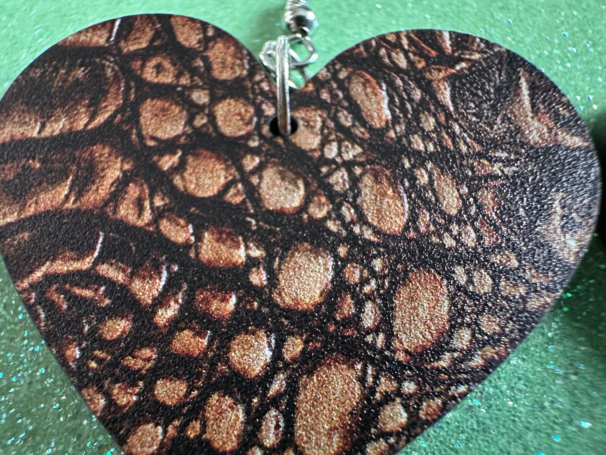 Faux Crocodile Skin Earrings: Laser Cut Acrylic Alligators, Reptile, Animals, Scales, Animal Print, Crocodiles, Best Gifts for Her/Him/Them