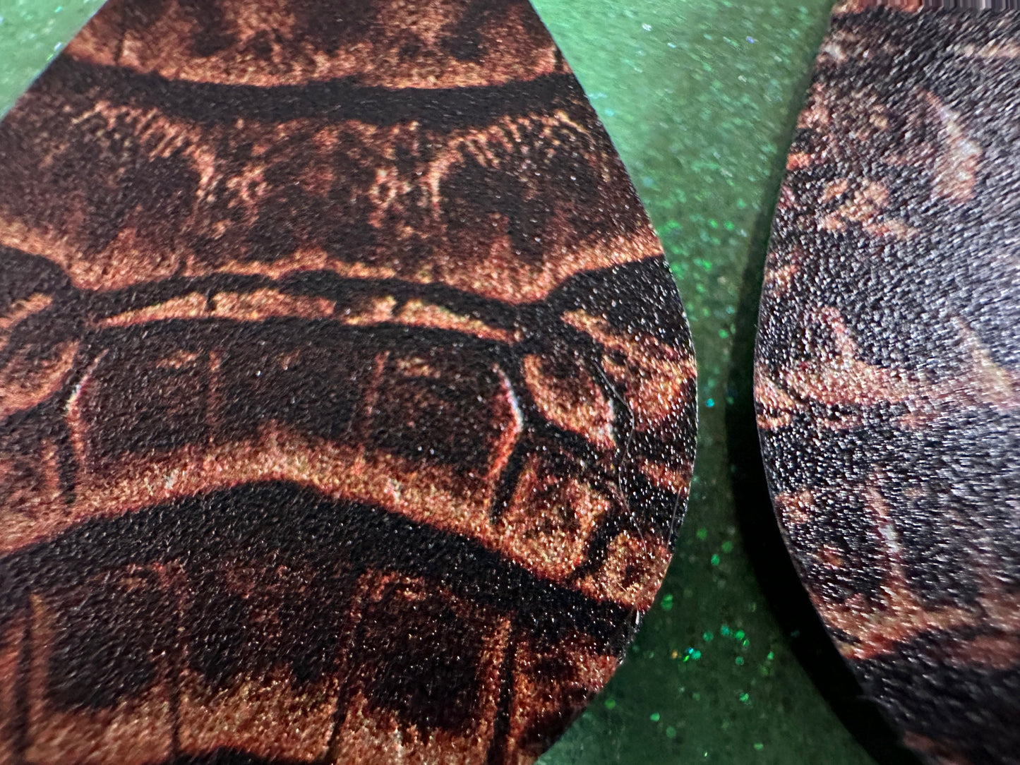 Faux Crocodile Skin Earrings: Laser Cut Acrylic Alligators, Reptile, Animals, Scales, Animal Print, Crocodiles, Best Gifts for Her/Him/Them