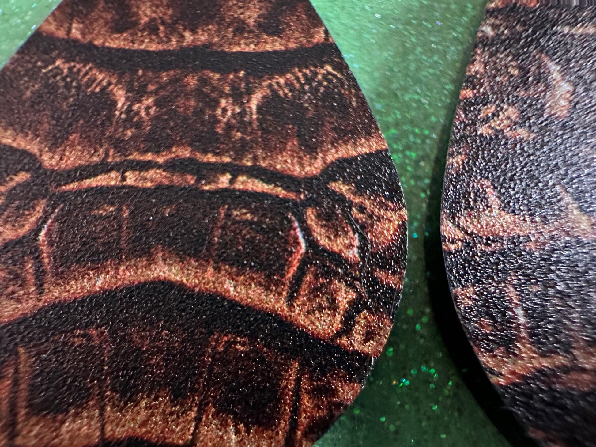 Faux Crocodile Skin Earrings: Laser Cut Acrylic Alligators, Reptile, Animals, Scales, Animal Print, Crocodiles, Best Gifts for Her/Him/Them