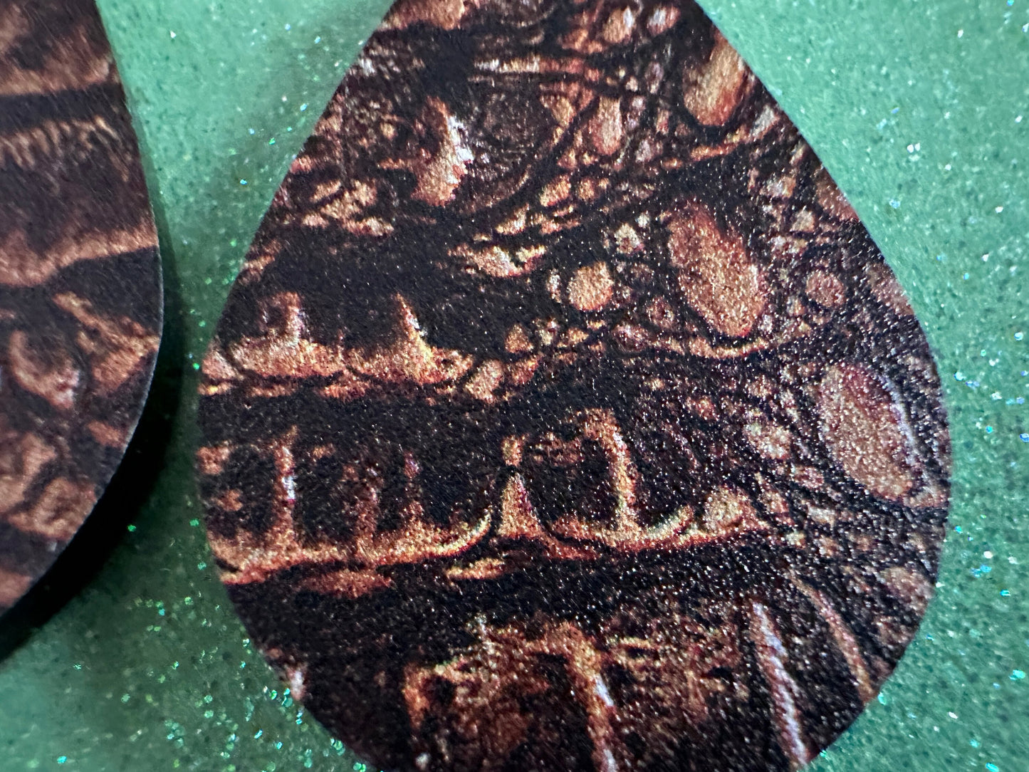 Faux Crocodile Skin Earrings: Laser Cut Acrylic Alligators, Reptile, Animals, Scales, Animal Print, Crocodiles, Best Gifts for Her/Him/Them
