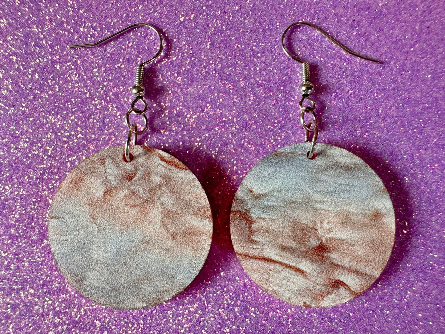 Faux Mother of Pearl Earrings: Laser Cut Acrylic Pearls, Oyster, Shells, Mollusks, Ocean Animals, Sea, Shell, Best Gifts for Her/Him/Them