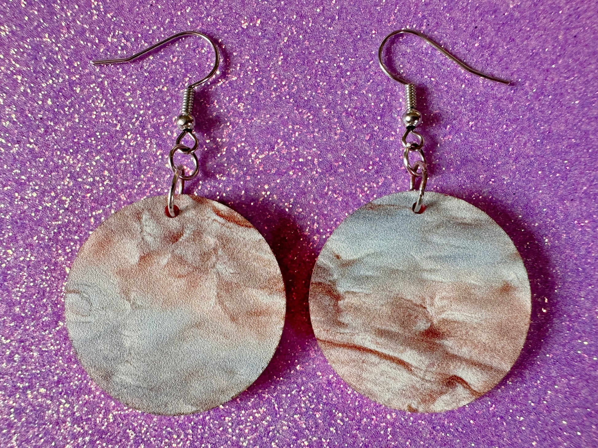 Faux Mother of Pearl Earrings: Laser Cut Acrylic Pearls, Oyster, Shells, Mollusks, Ocean Animals, Sea, Shell, Best Gifts for Her/Him/Them