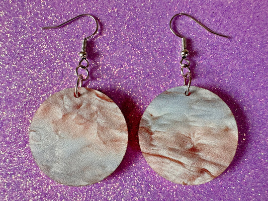 Faux Mother of Pearl Earrings: Laser Cut Acrylic Pearls, Oyster, Shells, Mollusks, Ocean Animals, Sea, Shell, Best Gifts for Her/Him/Them