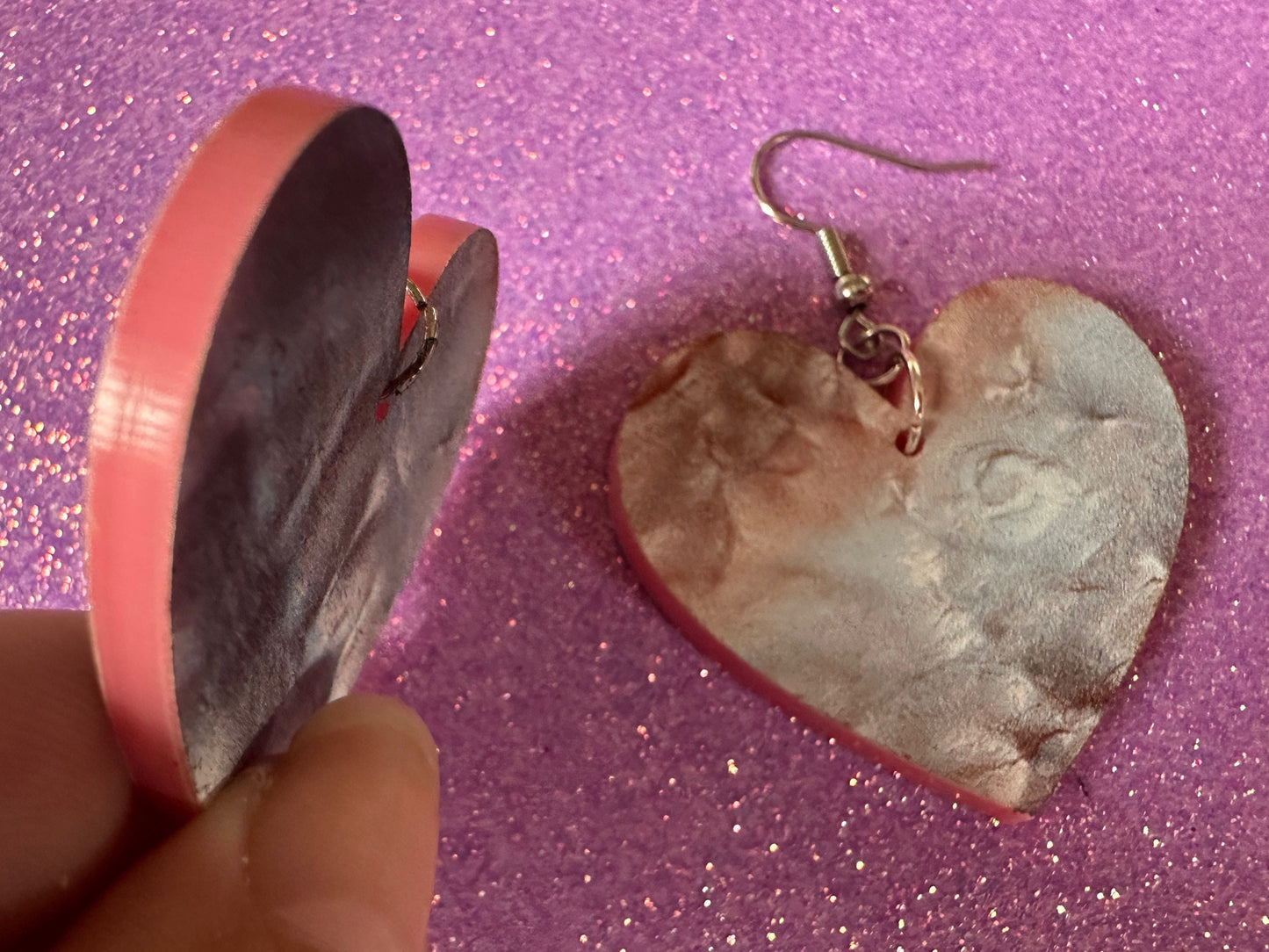 Faux Mother of Pearl Earrings: Laser Cut Acrylic Pearls, Oyster, Shells, Mollusks, Ocean Animals, Sea, Shell, Best Gifts for Her/Him/Them