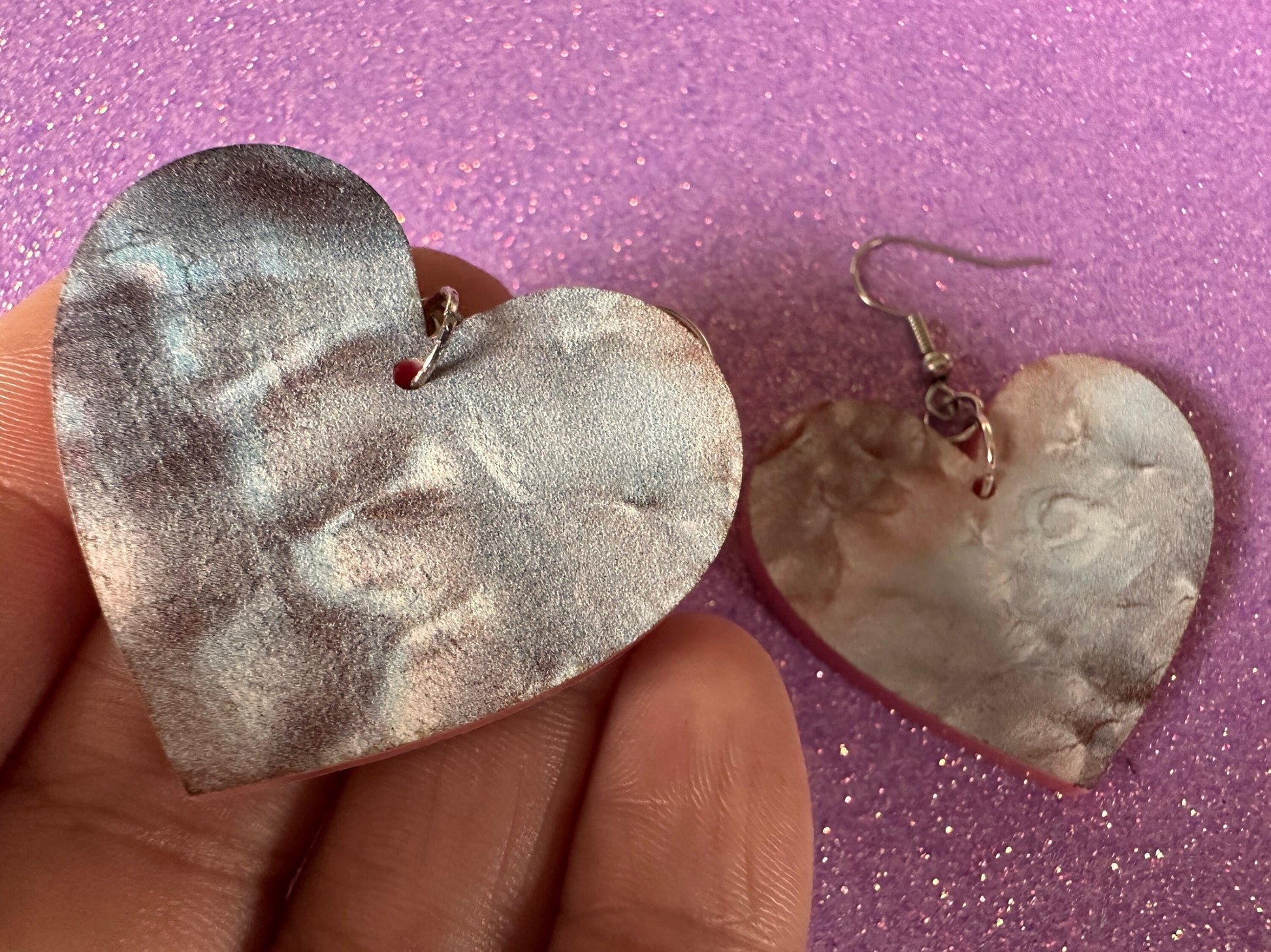 Faux Mother of Pearl Earrings: Laser Cut Acrylic Pearls, Oyster, Shells, Mollusks, Ocean Animals, Sea, Shell, Best Gifts for Her/Him/Them