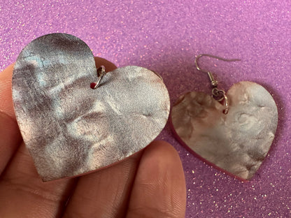 Faux Mother of Pearl Earrings: Laser Cut Acrylic Pearls, Oyster, Shells, Mollusks, Ocean Animals, Sea, Shell, Best Gifts for Her/Him/Them