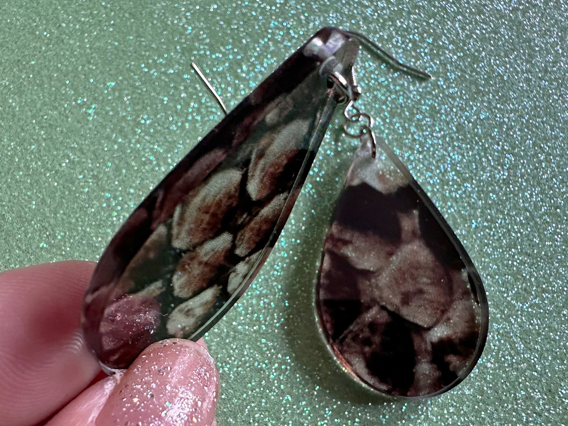 Faux Snake Skin Earrings: Laser Cut Acrylic Snakes, Reptile, Zoo, Nope Rope, Halloween, Novelty, Snake Scales, Boa, Gifts for Her/Him/Them
