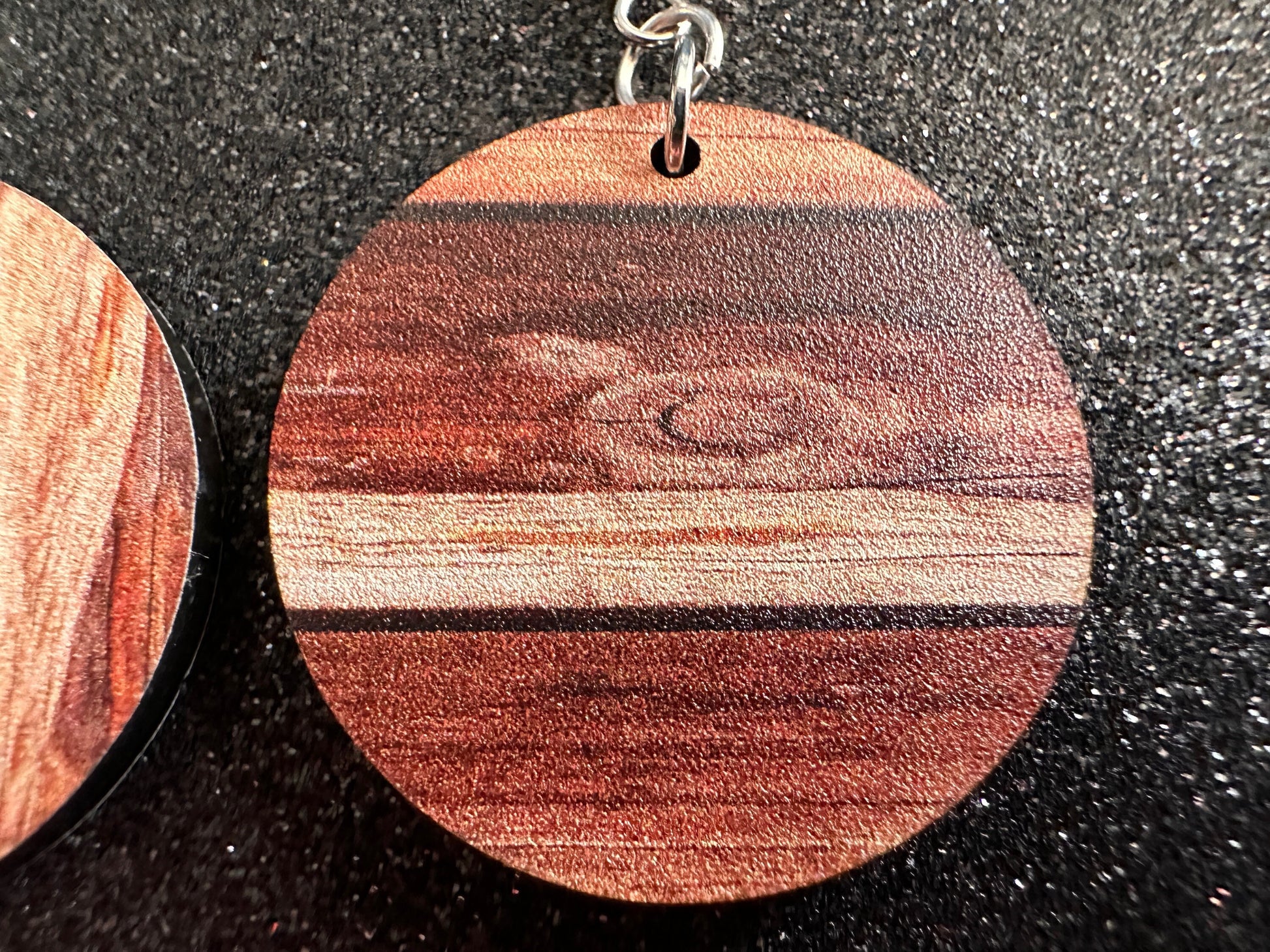 Faux Wood Earrings: Laser Cut Acrylic Imtation Wood, Wood Veneer, Wooden Earrings, Parquet, Remodel, DIY, Tree, Wood, Gifts for Her/Him/Them