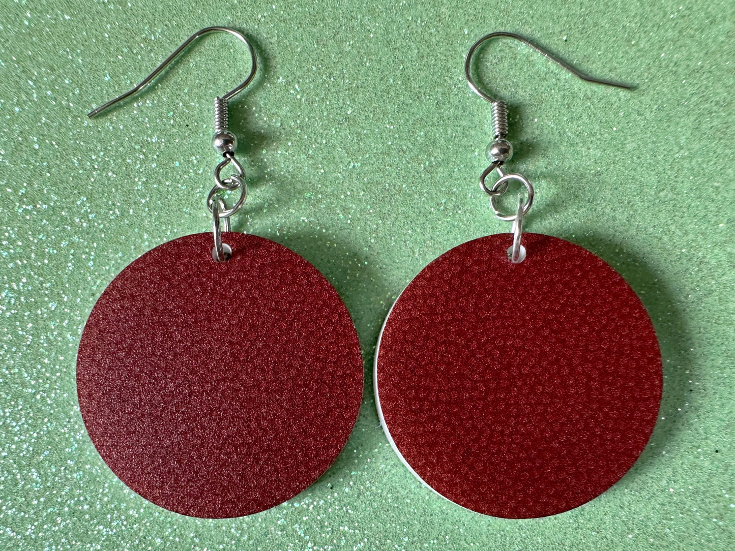 Football Earrings: Laser Cut Acrylic Football Balls, American Football, Sports, NFL, Tailgate, Team, Sport, Best Gifts for Her/Him/Them