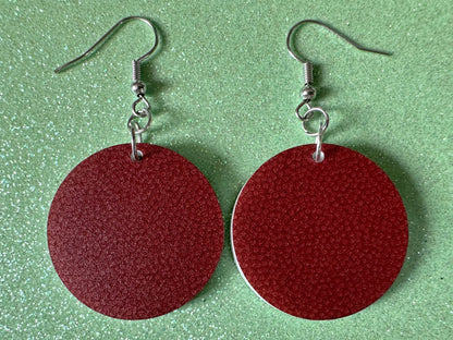 Football Earrings: Laser Cut Acrylic Football Balls, American Football, Sports, NFL, Tailgate, Team, Sport, Best Gifts for Her/Him/Them
