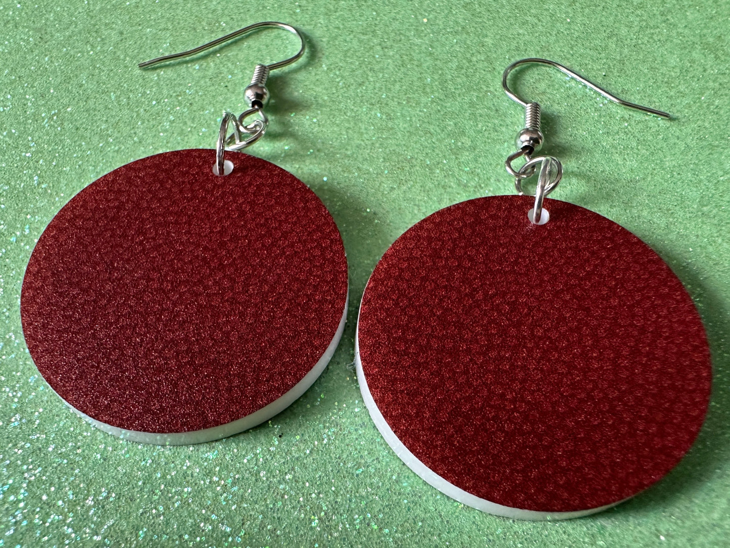 Football Earrings: Laser Cut Acrylic Football Balls, American Football, Sports, NFL, Tailgate, Team, Sport, Best Gifts for Her/Him/Them