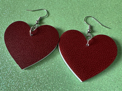 Football Earrings: Laser Cut Acrylic Football Balls, American Football, Sports, NFL, Tailgate, Team, Sport, Best Gifts for Her/Him/Them