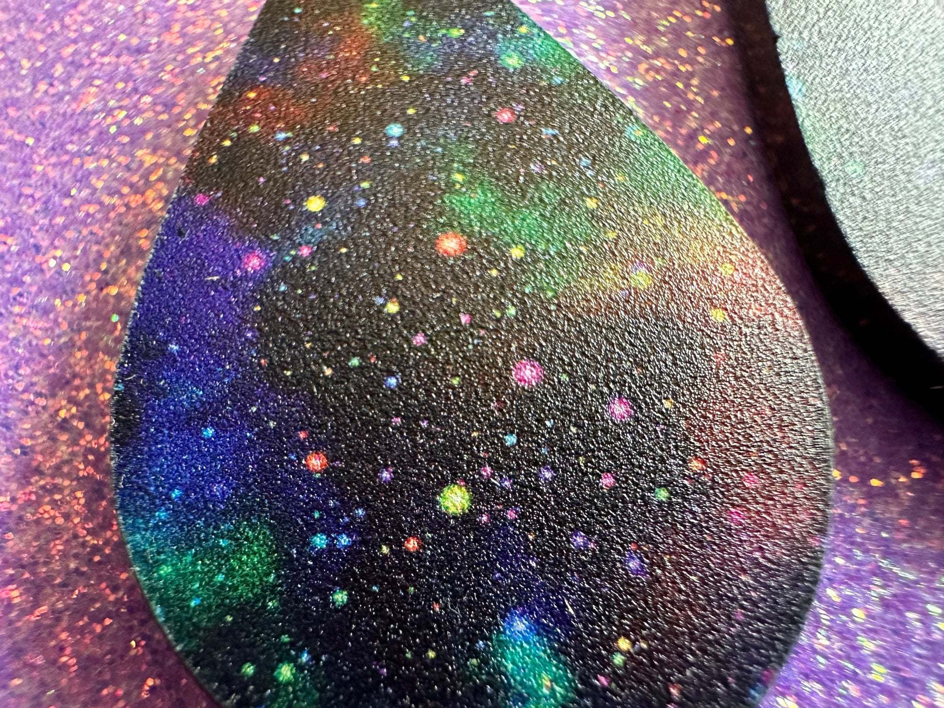 Galaxy Earrings: Laser Cut Acrylic Space Earrings, Astronomy, Stars, Night, Planets, Astrology, NASA, Nebula, Magic, Gifts for Her/Him/Them