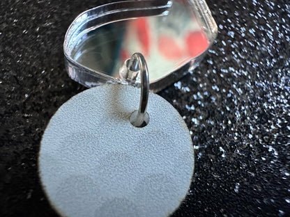 Golf Earrings: Laser Cut Acrylic Golf Print Earrings, Golf Club, Sports, Golfer, Golfing, Golf Balls, Sport, Best Gifts for Her/Him/Them