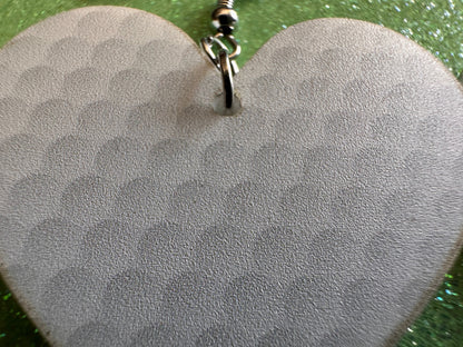 Golf Earrings: Laser Cut Acrylic Golf Print Earrings, Sports, Golfer, Golfing, Golf Balls, Retirement, Sport, Best Gifts for Her/Him/Them
