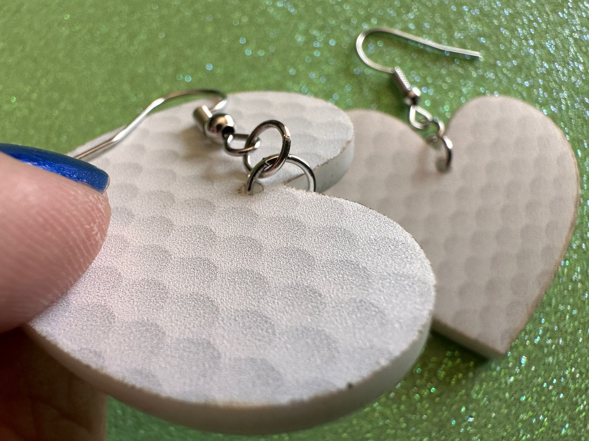 Golf Earrings: Laser Cut Acrylic Golf Print Earrings, Sports, Golfer, Golfing, Golf Balls, Retirement, Sport, Best Gifts for Her/Him/Them