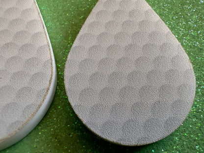 Golf Earrings: Laser Cut Acrylic Golf Print Earrings, Sports, Golfer, Golfing, Golf Balls, Retirement, Sport, Best Gifts for Her/Him/Them