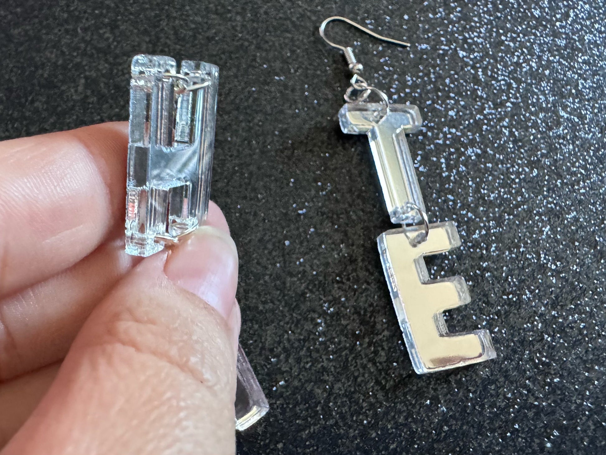Hate Earrings: Laser Cut Words, Gag Gift, BFFS, Best Friend Gift, Girlfriends, Funny Bachelorette, Anniversary, Best Gifts for Her/Him/Them