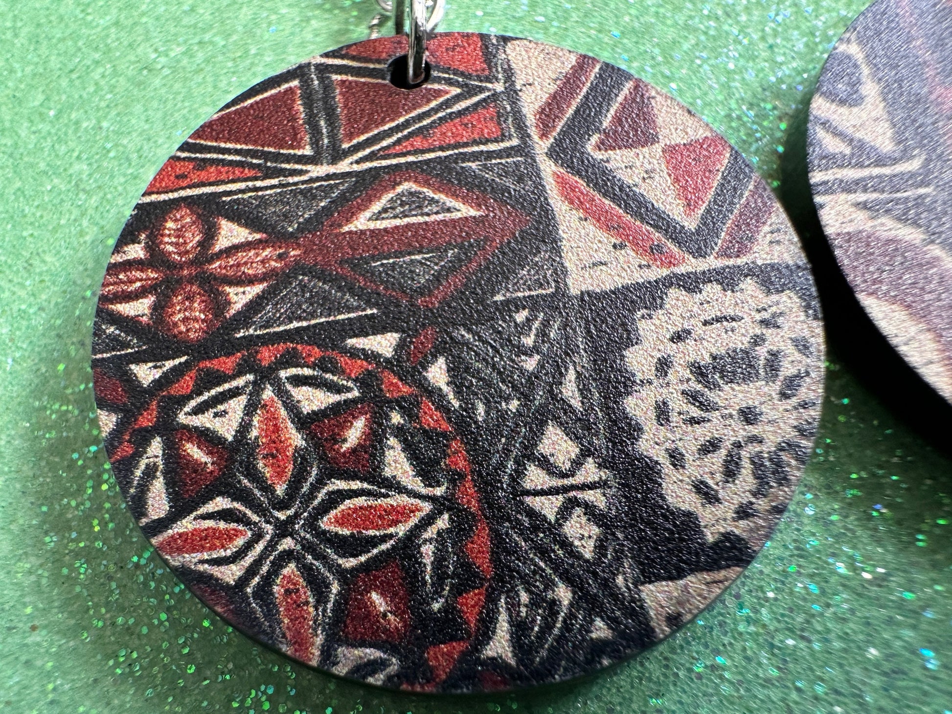 Hawaiian Earrings: Laser Cut Acrylic Polynesian Pattern, Traditional, Indigenous, Island, Native, Cultural, Hawaii, Gifts for Her/Him/Them