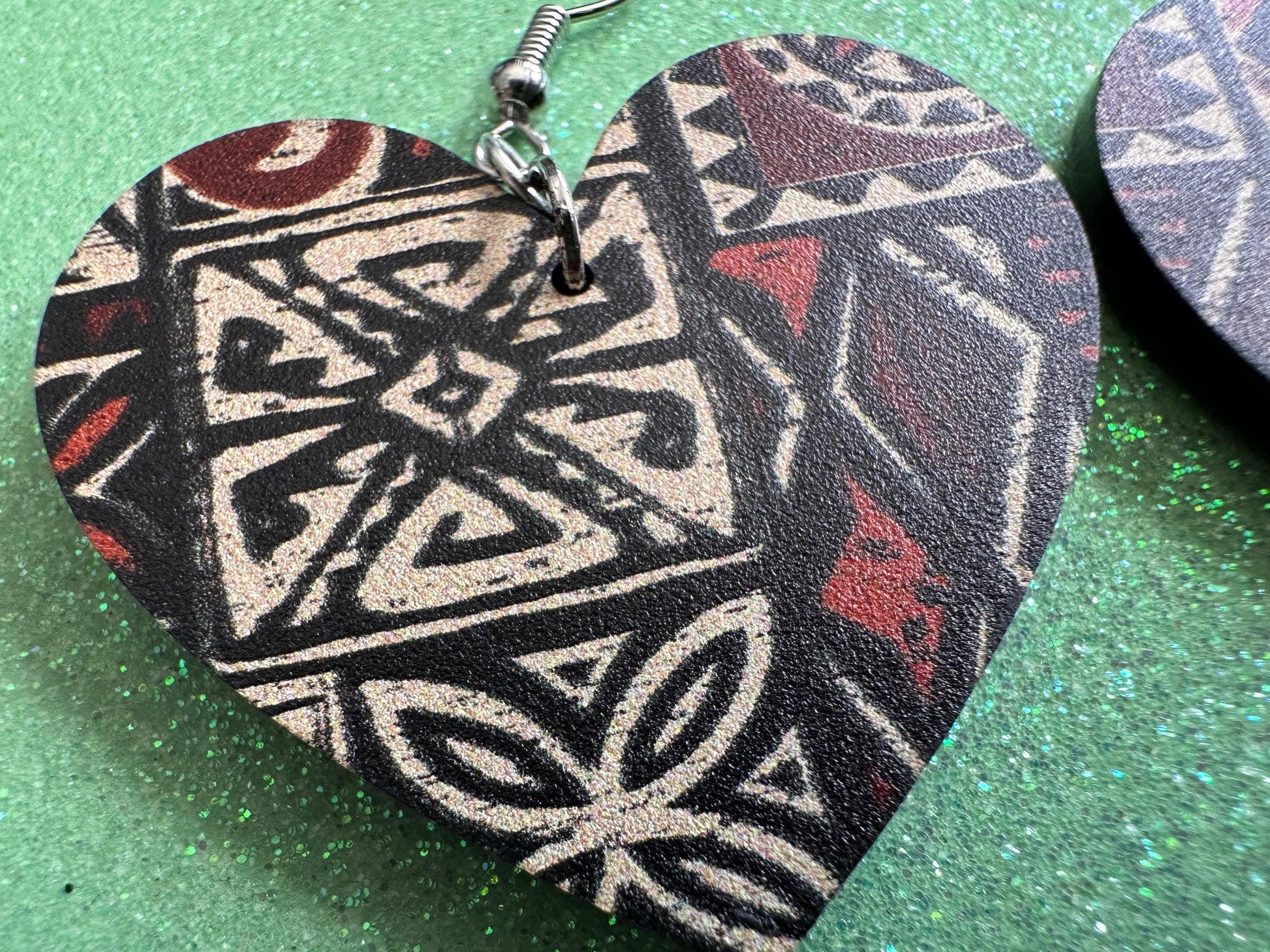 Hawaiian Earrings: Laser Cut Acrylic Polynesian Pattern, Traditional, Indigenous, Island, Native, Cultural, Hawaii, Gifts for Her/Him/Them