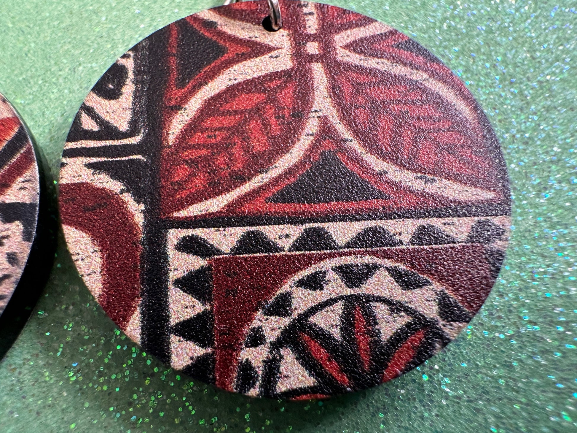 Hawaiian Earrings: Laser Cut Acrylic Polynesian Pattern, Traditional, Indigenous, Island, Native, Cultural, Hawaii, Gifts for Her/Him/Them