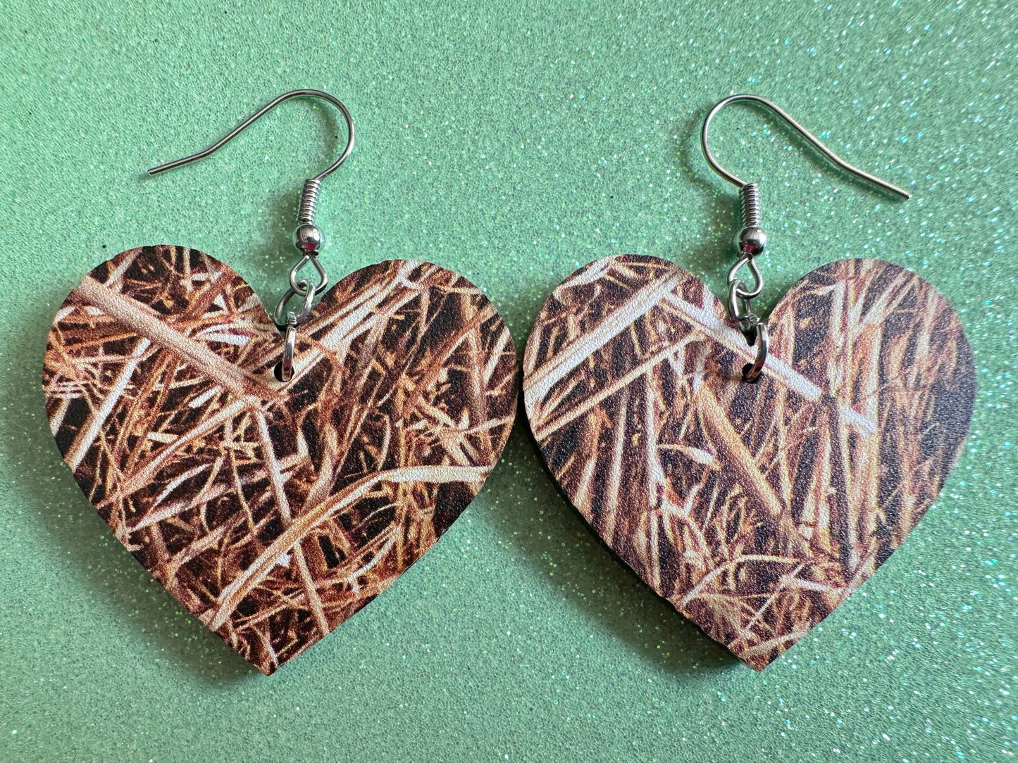 Hay Earrings: Laser Cut Acrylic Hay Earrings, Hay Print, Farm, Stable, Barn, Hay Bale, Fall, Hay Maze, Halloween,Best Gifts for Her/Him/Them