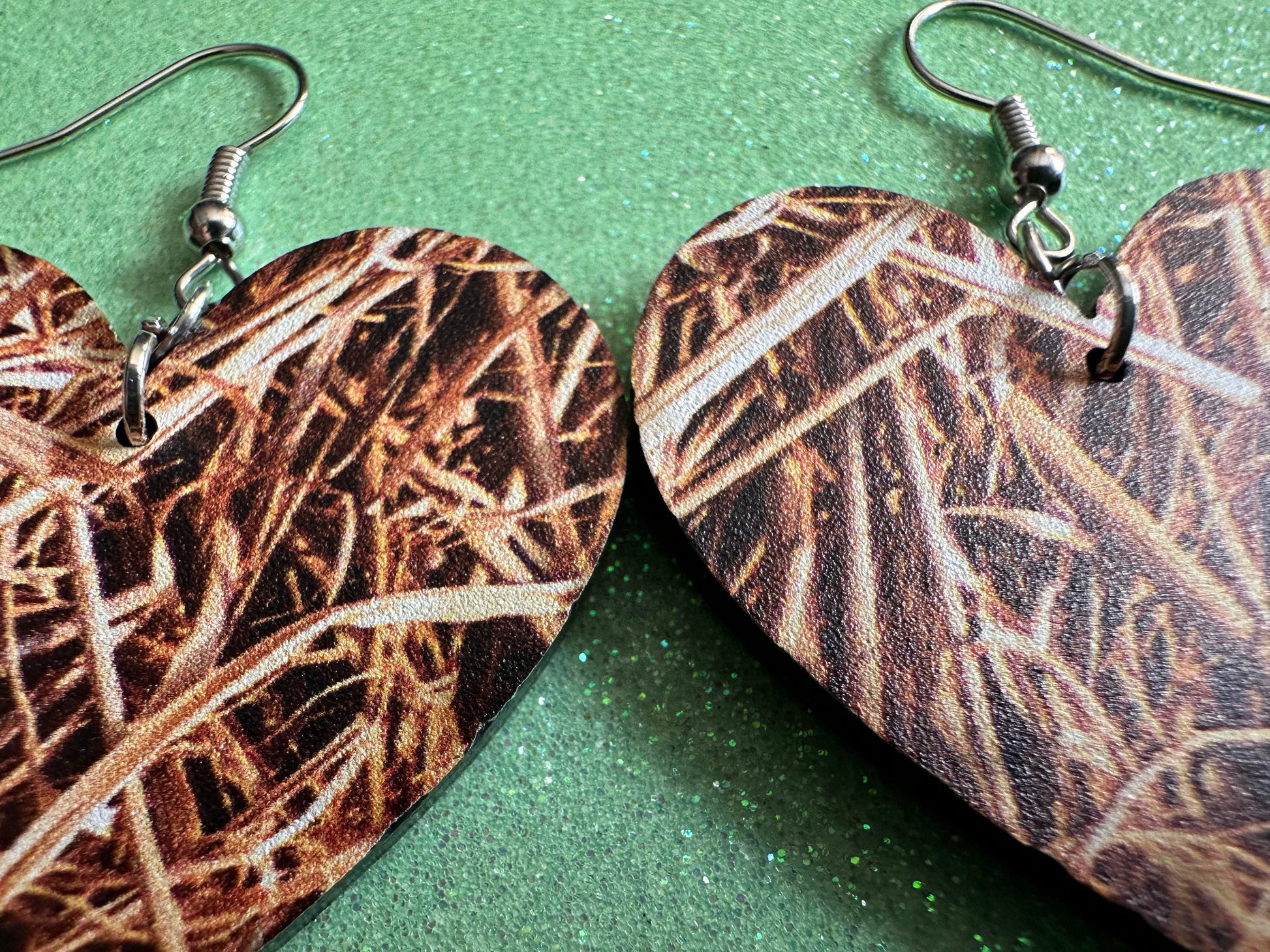 Hay Earrings: Laser Cut Acrylic Hay Earrings, Hay Print, Farm, Stable, Barn, Hay Bale, Fall, Hay Maze, Halloween,Best Gifts for Her/Him/Them
