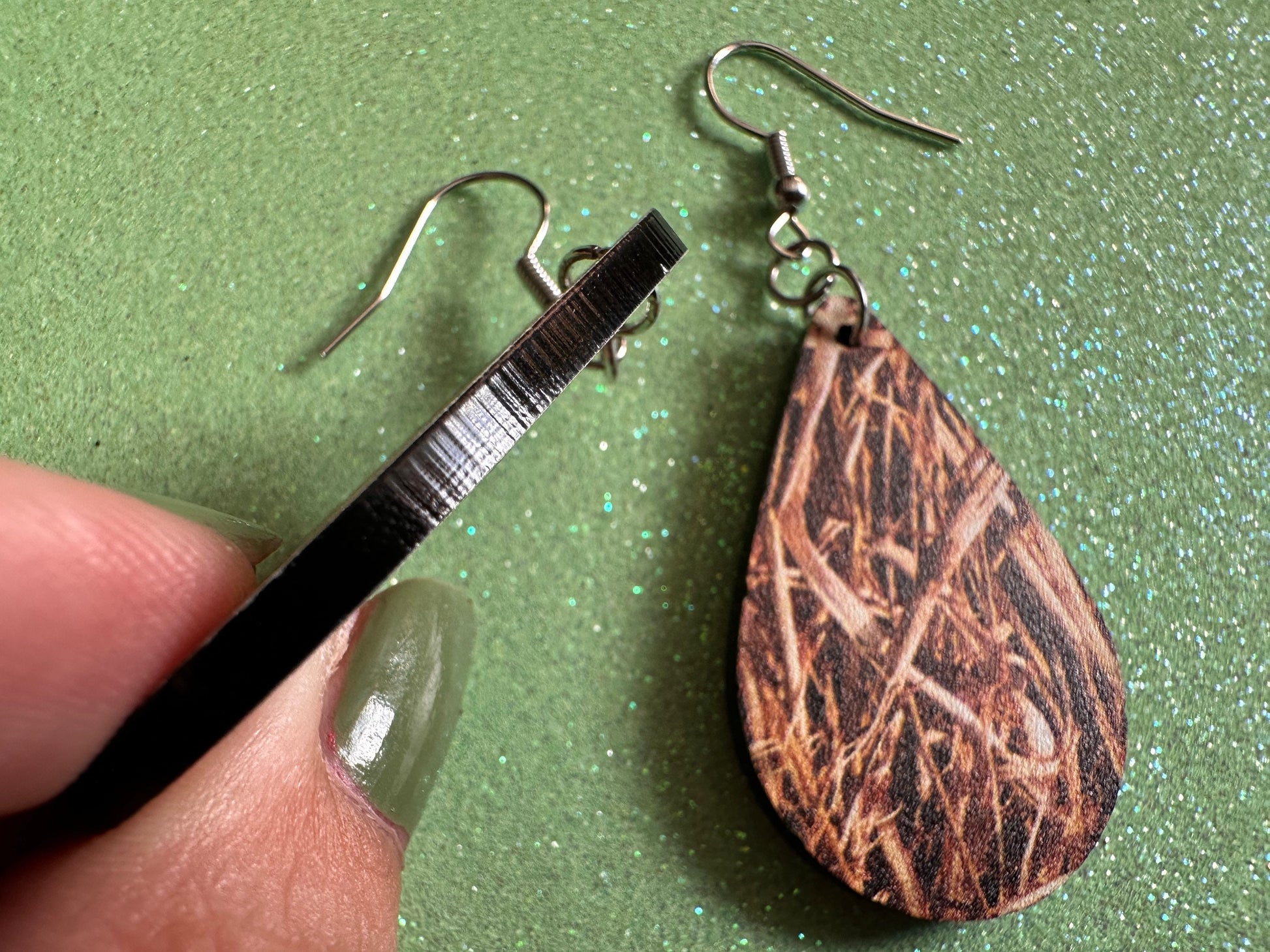 Hay Earrings: Laser Cut Acrylic Hay Earrings, Hay Print, Farm, Stable, Barn, Hay Bale, Fall, Hay Maze, Halloween,Best Gifts for Her/Him/Them