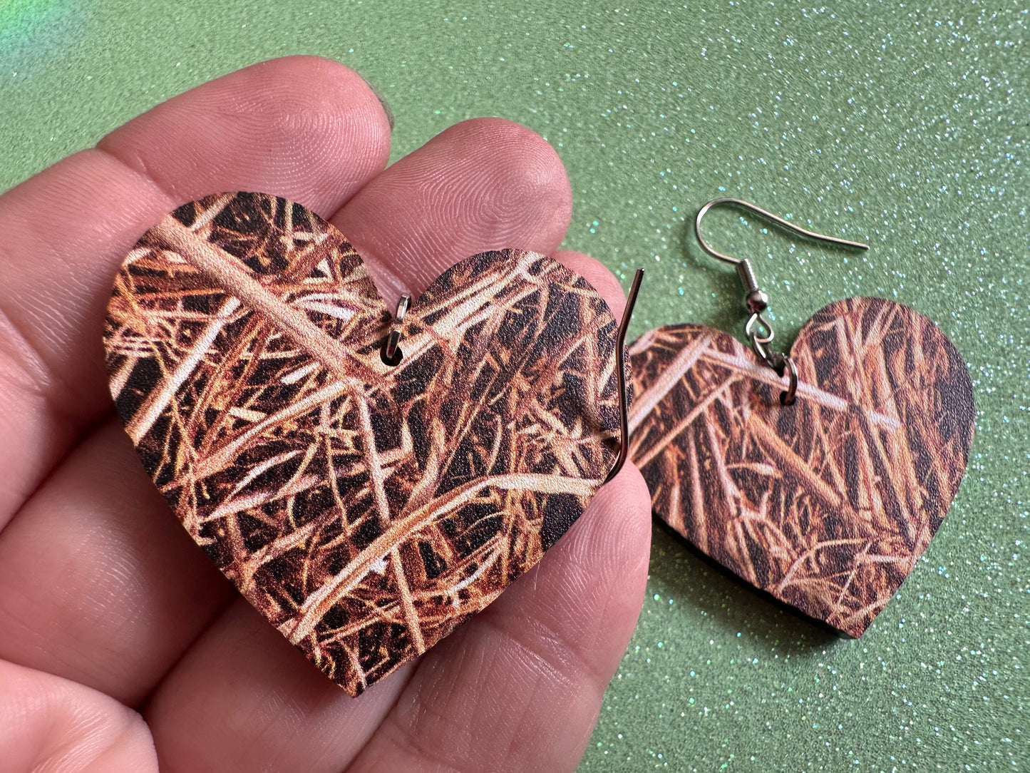 Hay Earrings: Laser Cut Acrylic Hay Earrings, Hay Print, Farm, Stable, Barn, Hay Bale, Fall, Hay Maze, Halloween,Best Gifts for Her/Him/Them