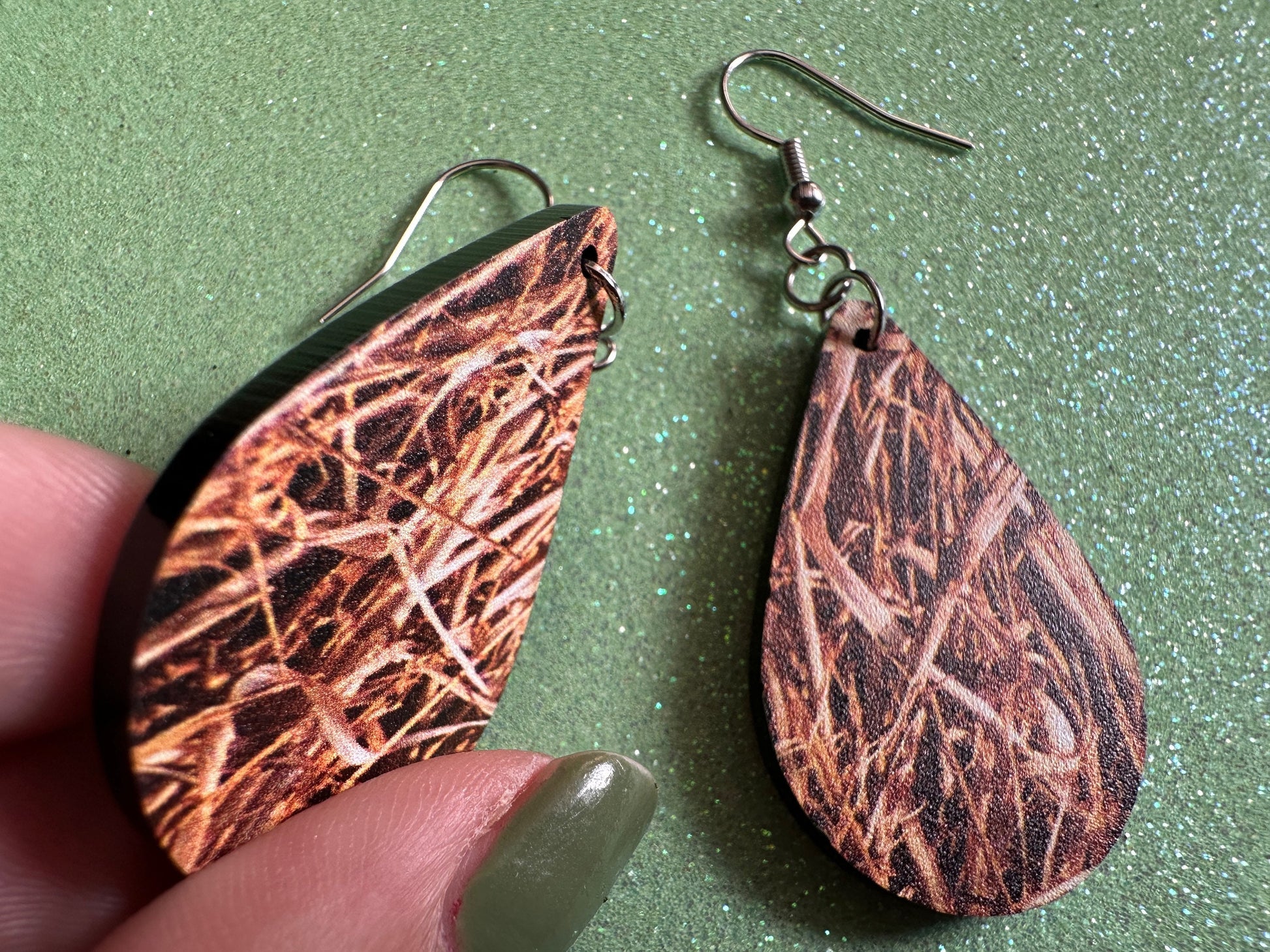 Hay Earrings: Laser Cut Acrylic Hay Earrings, Hay Print, Farm, Stable, Barn, Hay Bale, Fall, Hay Maze, Halloween,Best Gifts for Her/Him/Them