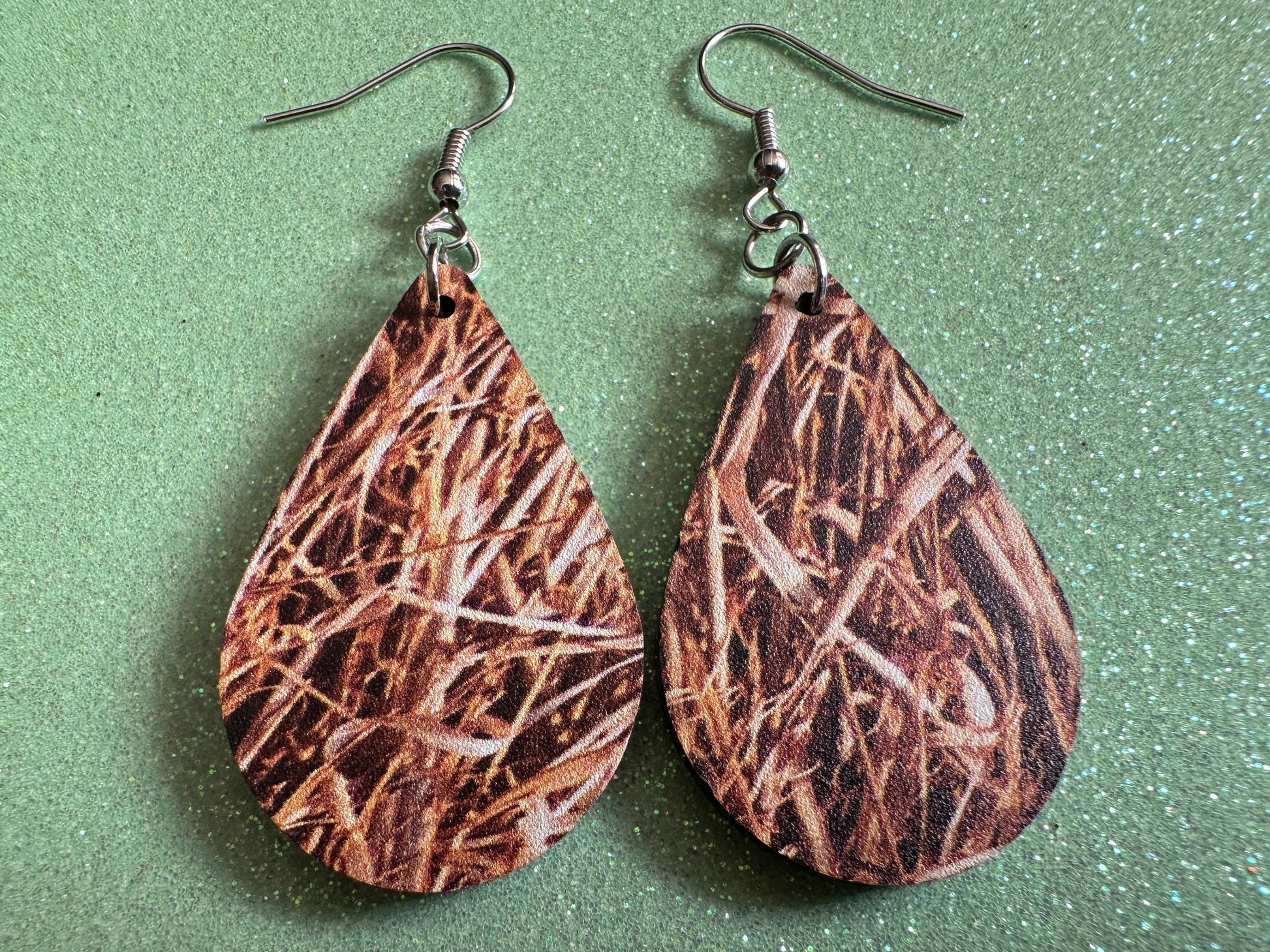 Hay Earrings: Laser Cut Acrylic Hay Earrings, Hay Print, Farm, Stable, Barn, Hay Bale, Fall, Hay Maze, Halloween,Best Gifts for Her/Him/Them