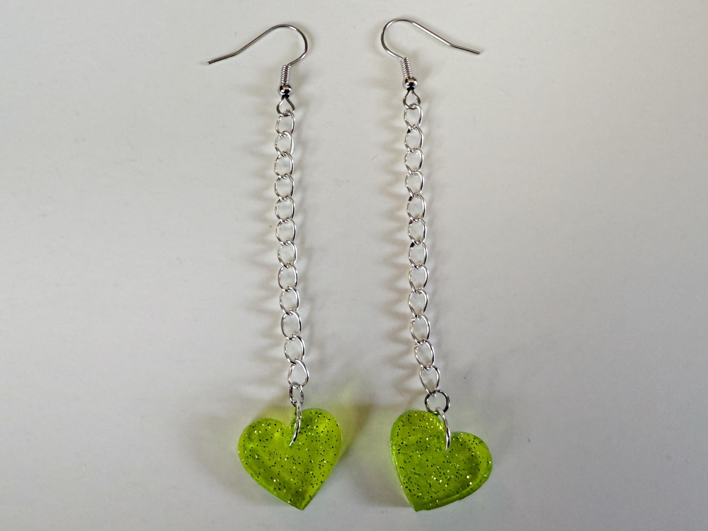 Heart Earrings: Laser Cut Acrylic Hearts, Love, Valentines Day, Anniversary, Best Gifts for Her/Him/Them
