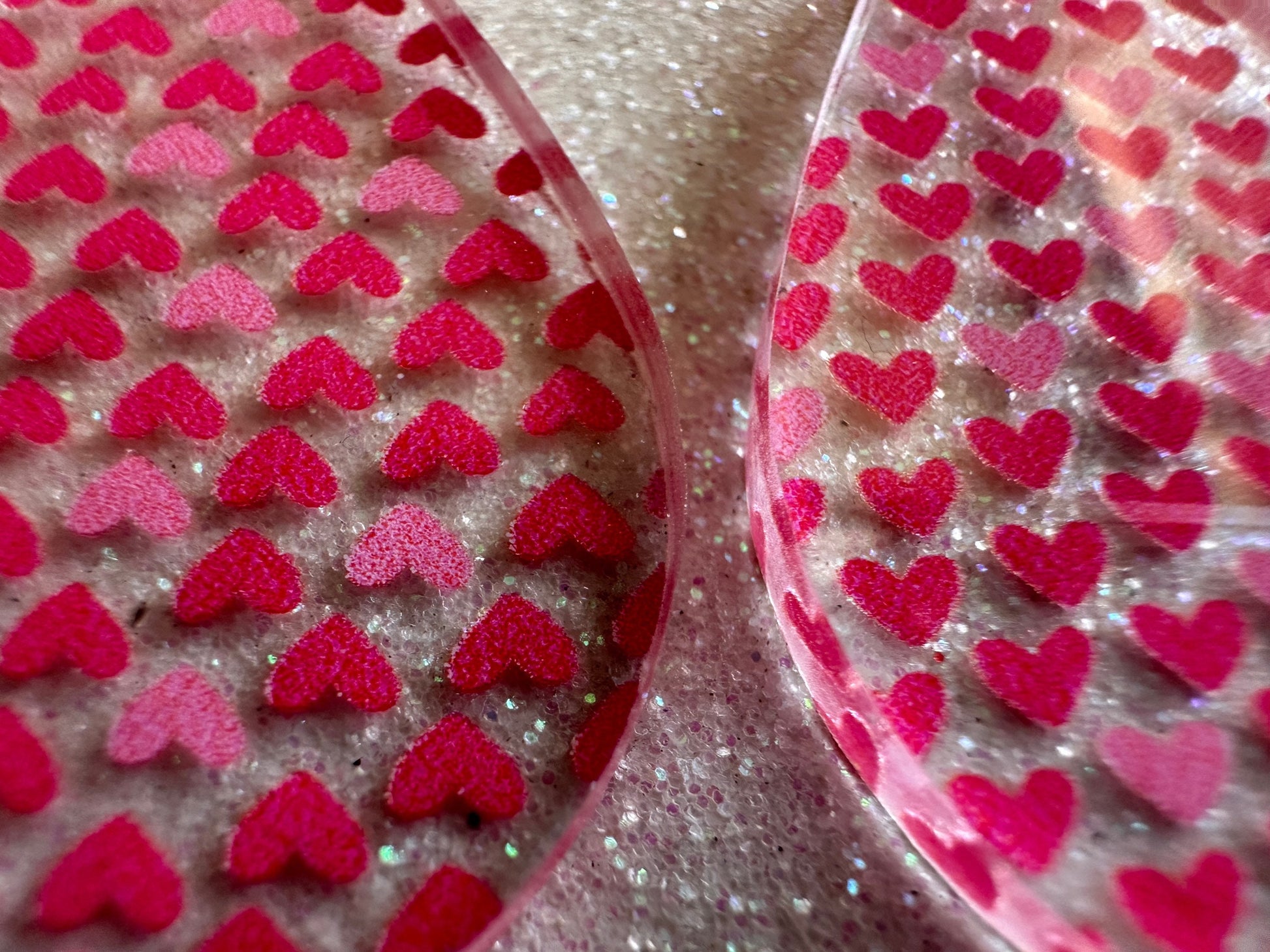 Heart Earrings: Laser Cut Acrylic Hearts, Love, Valentines Day, Anniversary, Marriage, Partner, Lover, Vday, Best Gifts for Her/Him/Them